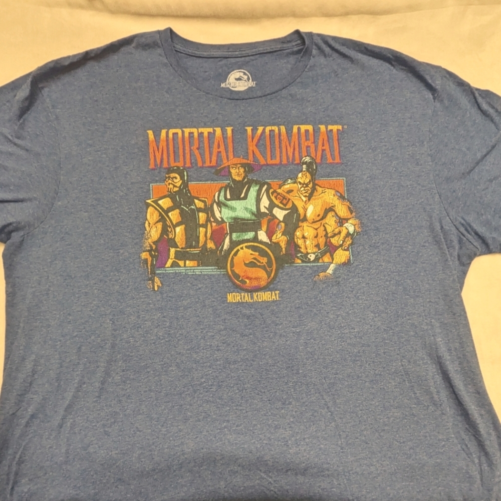 Mortal Kombat Blue T-shirt